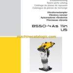 Wacker Neuson BS50-4As 11in US Vibratory Rammers Parts Manual