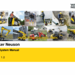 Wacker Neuson EW65 Wheeled Excavator System Manual