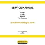 New Holland E85D, E90D, E100D Midi Excavator Service Manual