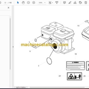 Wacker Neuson VP1340A US Vibratory Plate Parts Manual