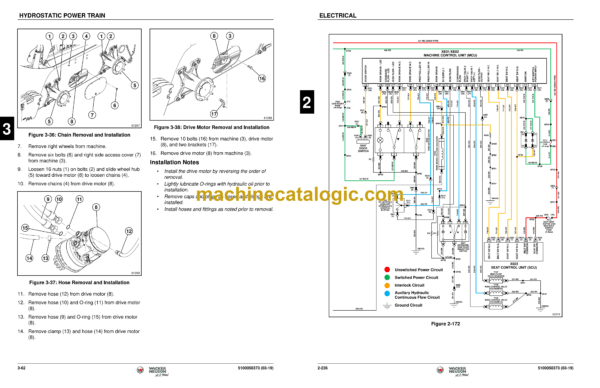 Wacker Neuson SW24, SW28, ST35, ST45 Skid Steer Loader Service Manual - Image 3