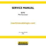 New Holland E37C Mini Excavator Service Manual