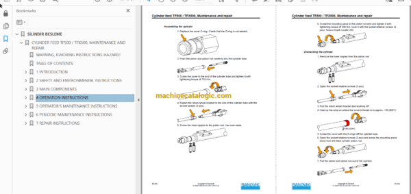 Sandvik DT621 Drilling Rig Full Documents (Service, Operator, Maintenance Manual and Parts Catalog) [117D43785] - Image 3