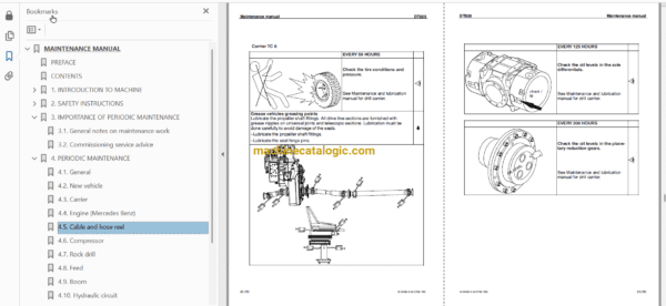 Sandvik DT820 Drilling Rig Full Documents (Service, Operator, Maintenance Manual and Parts Catalog) [109D17328] - Image 3