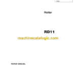 Wacker Neuson RD11 Roller Repair Manual