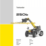 Wacker Neuson TH625 2506 Telehandler Service Manual