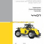 Wacker Neuson TH412 4407 Telehandler Parts Manual