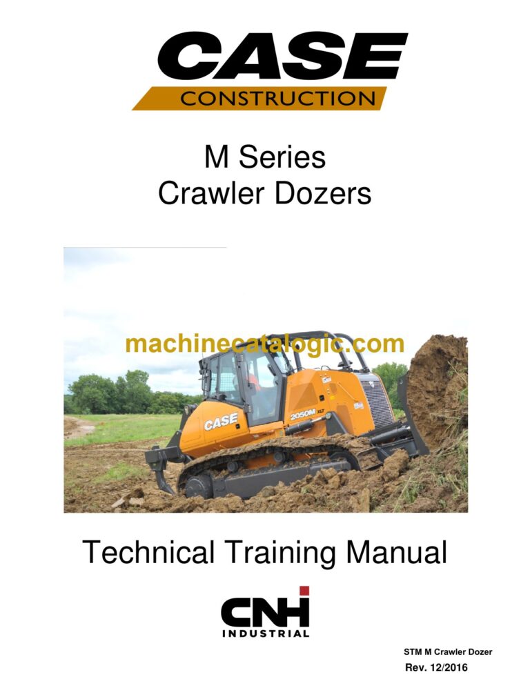 Case M Series Crawler Dozers Technical Training Manual
