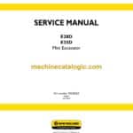 New Holland E28D, E35D Mini Excavator Service Manual