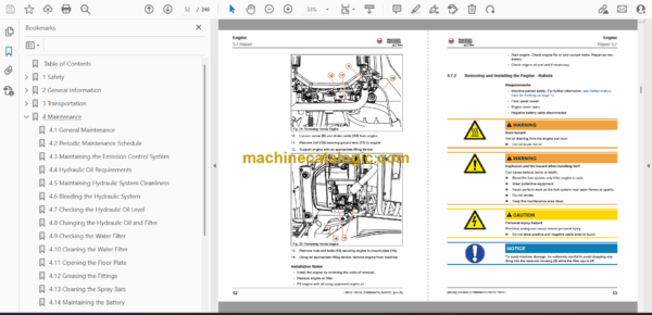 Wacker Neuson RD12, RD14 Ride-on Roller Service Manual - Image 2