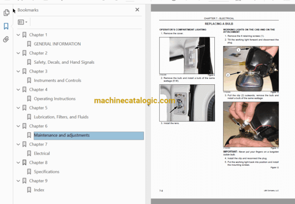 Link Belt 210x2 Hydraulic Excavator Operators Manual - Image 4