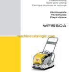 Wacker Neuson WP1550A Vibratory Plate Parts Manual