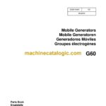 Wacker Neuson G60 Mobile Generators Parts Manual