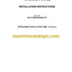 CNH Air Conditioning Kit Installation Instructions