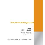 Case 580N Backhoe Loader Service Parts Catalogue (675714720PC)
