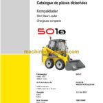 Wacker Neuson 501S Skid Steer Loader Parts Manual