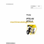 Wacker Neuson PTS 4V, PTK 4 Pump Repair Manual