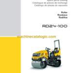 Wacker Neuson RD24-100 Roller Parts Manual