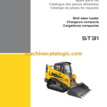 Wacker Neuson ST31 Skid Steer Loader Parts Manual