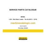 New Holland L220 Tier 4B Skid Steer Loader Service Parts Catalogue