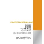 Case SV211E, SV213E Tier 4B Final Vibratory Roller Service Manual