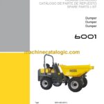 Wacker Neuson 6001 Dumper Parts Manual