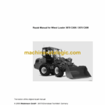 Wacker Neuson 3070 CX60, 3070 CX80 Wheel Loader Repair Manual