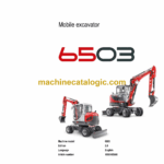 Wacker Neuson 6503 Mobile Excavator Service Manual
