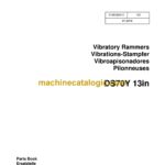 Wacker Neuson DS70Y 13in Vibratory Rammers Parts Manual