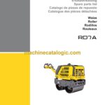Wacker Neuson RD7A Roller Parts Manual