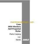 New Holland W50 Vibratory Self-Propelled Roller Parts Catalog