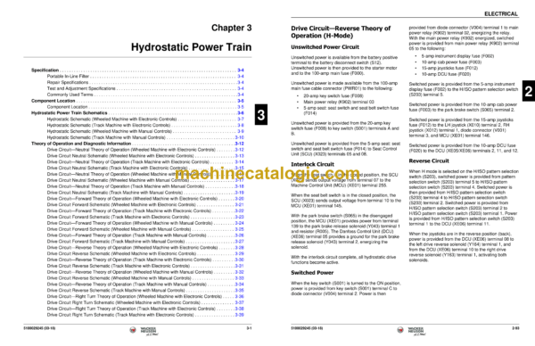 Wacker Neuson SW16, SW17, SW20, SW21, ST28, ST31 Skid Steer Loader Service Manual - Image 4