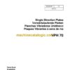 Wacker Neuson VPH70 Single Direction Plates Parts Manual