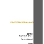 Case 85RM2 Carrydeck Crane Service Manual