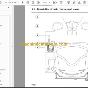 New Holland E17D, E18D, E19D, E20D Mini Excavator Operators Manual (92144148)