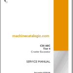 Case CX160C Tier 4 Crawler Excavator Service Manual