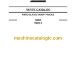 Case 335B Tier 3 Articulated Dump Trucks Parts Catalog