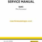 New Holland E60C Mini Excavator Service Manual (90433654)