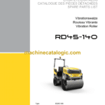 Wacker Neuson RD45-140 Vibration Roller Parts Manual