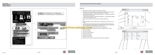 Wacker Neuson GP2500A Power Parts Manual - Image 4