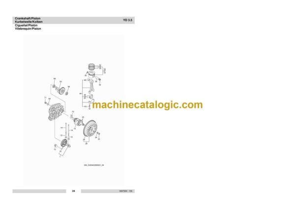 Wacker Neuson YD3.5 Modular Internal Vibrators Parts Manual - Image 4
