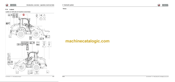 Wacker Neuson 5055 Wheel Loader Service Manual - Image 3