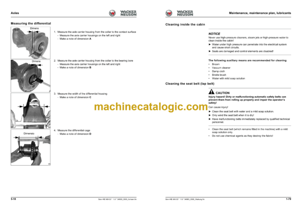 Wacker Neuson 5055 Wheel Loader Service Manual - Image 4