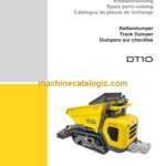 Wacker Neuson DT10 Track Dumper Parts Manual