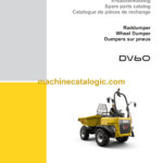 Wacker Neuson DV60 Wheel Dumper Parts Manual