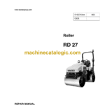 Wacker Neuson RD27 Roller Service Manual
