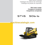 Wacker Neuson ST45 (S06-6) Skid Steer Loader Parts Manual