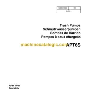 Wacker Neuson APT6S Trash Pump Parts Manual