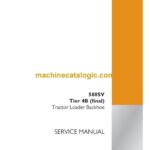 Case 580SV Tier 4B Final Tractor Loader Backhoe Service Manual