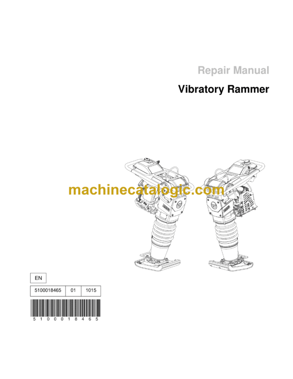 Wacker Neuson BS50-4s Vibratory Rammer Repair Manual